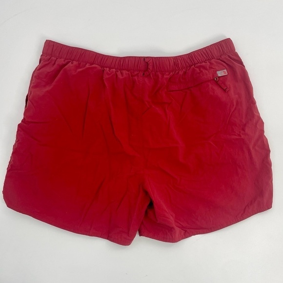 The North Face Men Nylon Shorts XXL Red Outdoor Athleisure Baggy - Picture 6 of 7